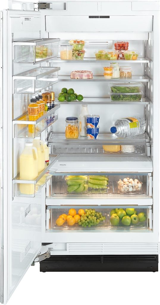 Miele K1913 Vi 36″ Fully Integrated All Refrigerator with Left Hinged