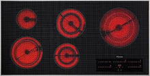 Load image into Gallery viewer, Miele KM5880 Touch Control 42″ 3D Glass Cooktop with 5 Zones – 208v