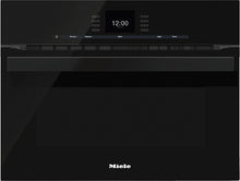 Load image into Gallery viewer, Miele H6600BM 24″ PureLine Speed Oven in Obsidian Black