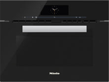 Load image into Gallery viewer, Miele H6800BM 24″ PureLine Speed Oven in Obsidian Black